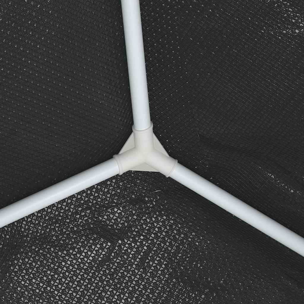 vidaXL Namiot imprezowy, 4x6 m, antracytowy, 90 g/m²