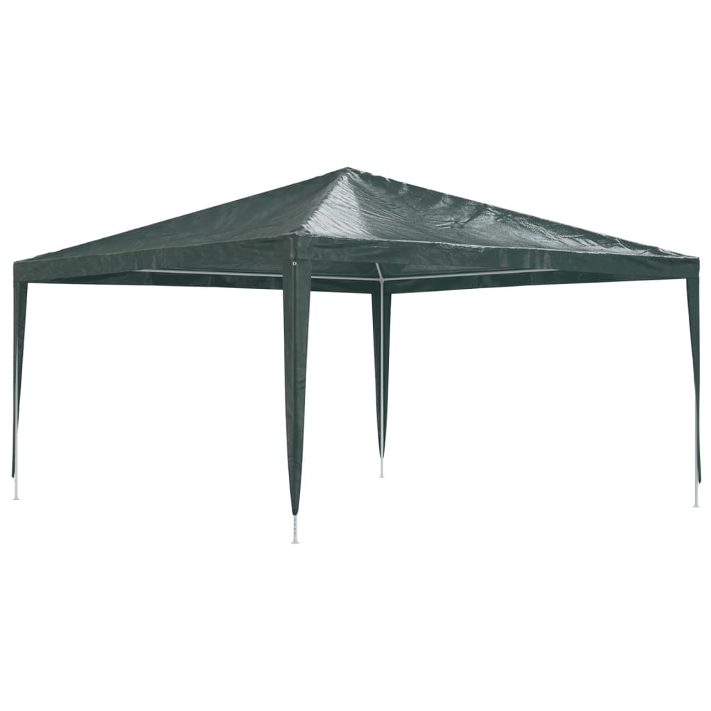 vidaXL Namiot imprezowy, 4x4 m, zielony, 90 g/m²
