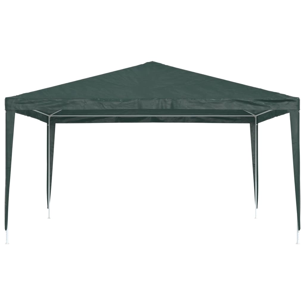 vidaXL Namiot imprezowy, 4x4 m, zielony, 90 g/m²
