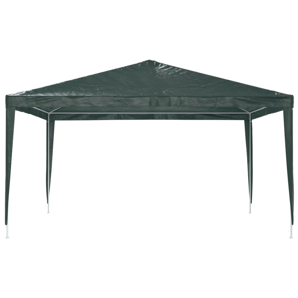 vidaXL Namiot imprezowy, 4x4 m, zielony, 90 g/m²