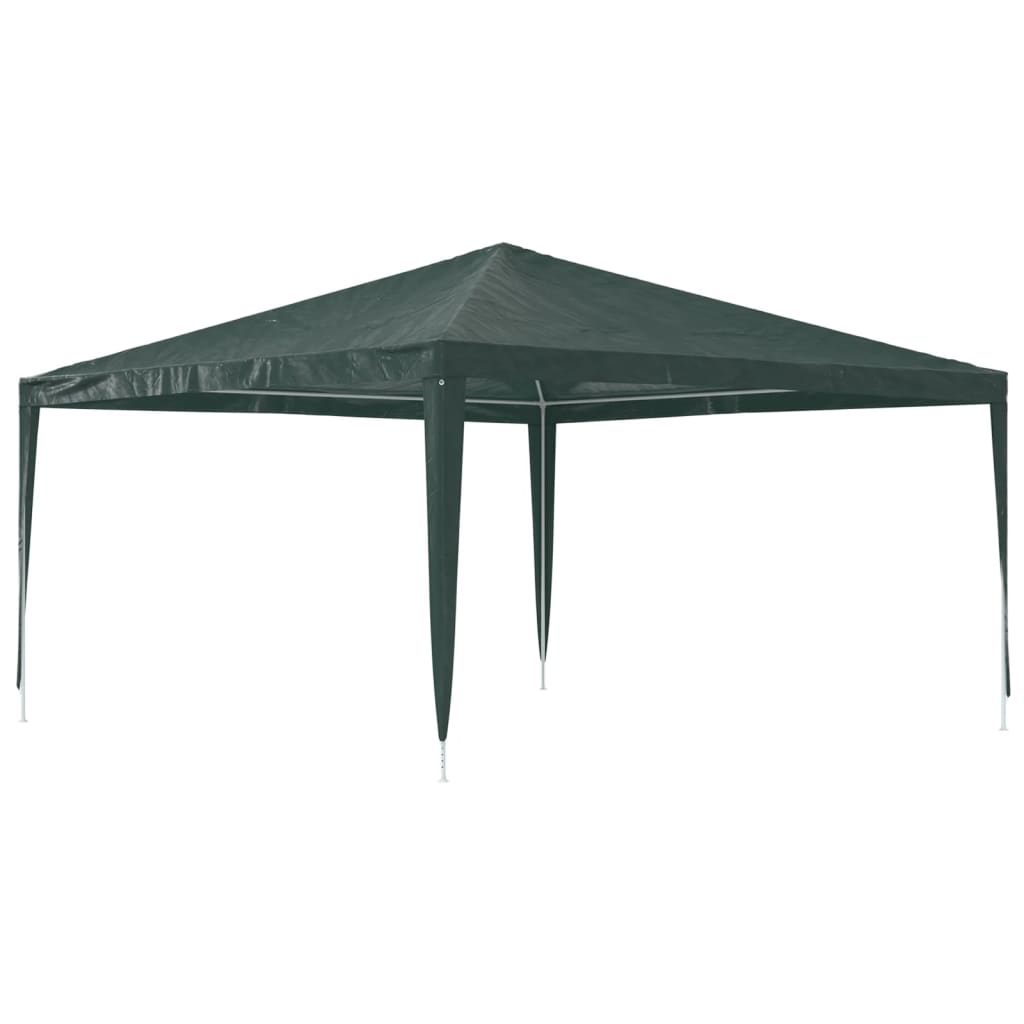 vidaXL Namiot imprezowy, 4x4 m, zielony, 90 g/m²