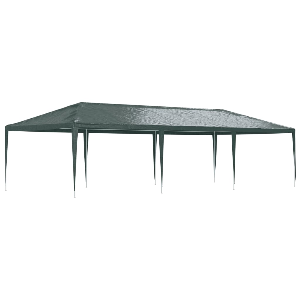 vidaXL Namiot imprezowy, 4x9 m, zielony, 90 g/m²