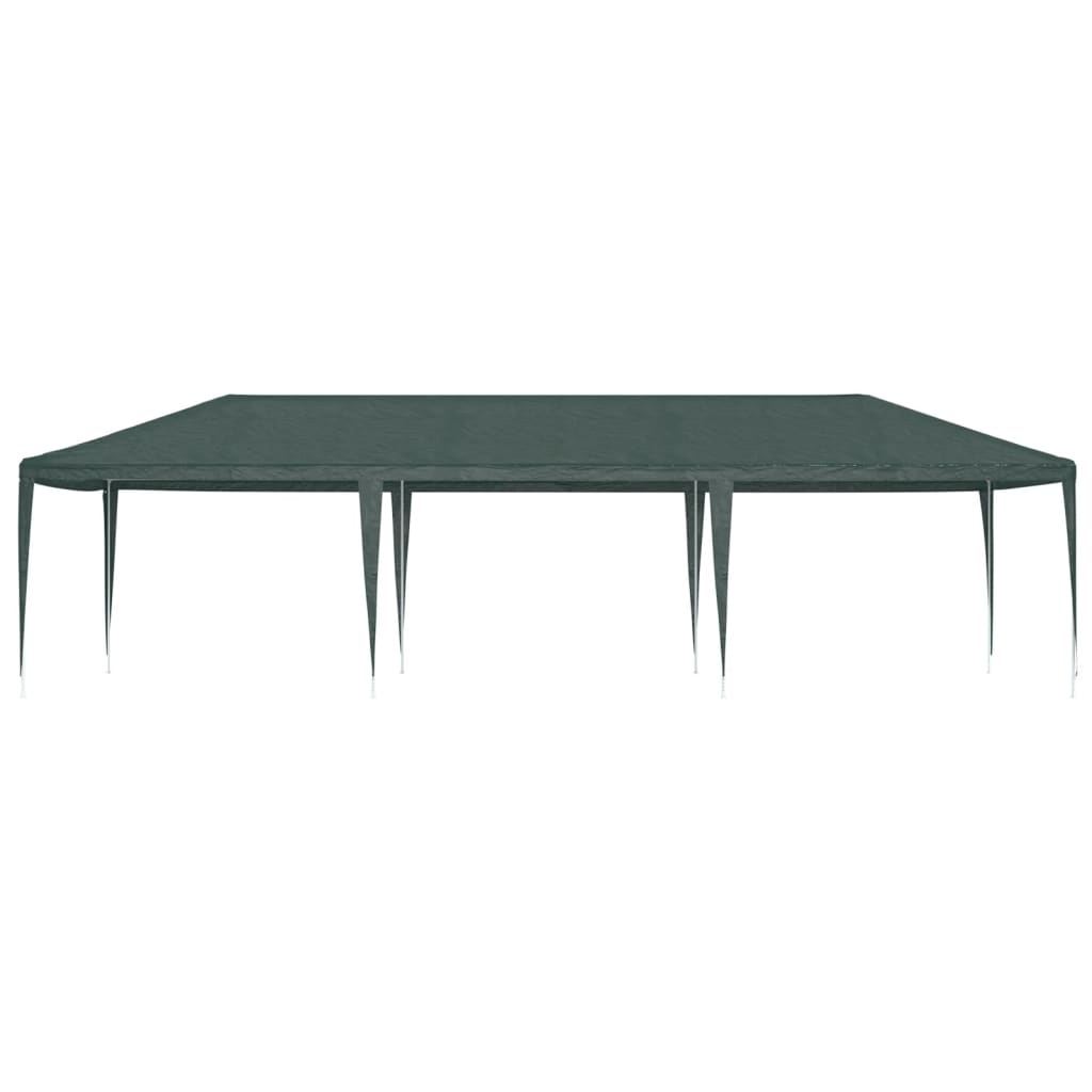 vidaXL Namiot imprezowy, 4x9 m, zielony, 90 g/m²