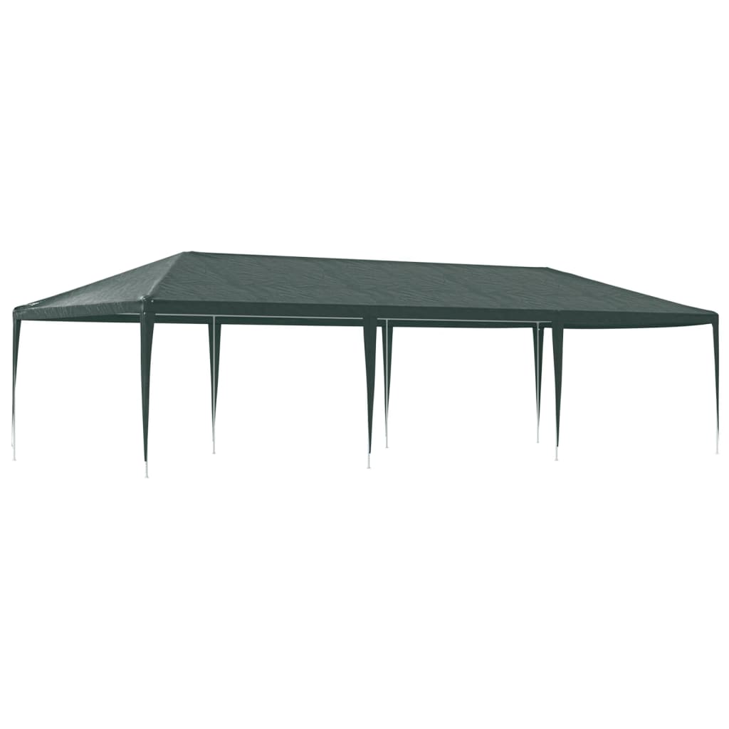 vidaXL Namiot imprezowy, 4x9 m, zielony, 90 g/m²