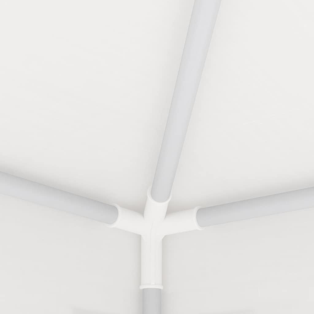 vidaXL Namiot imprezowy ze ściankami, 2,5x2,5 m, biały, 90 g/m²