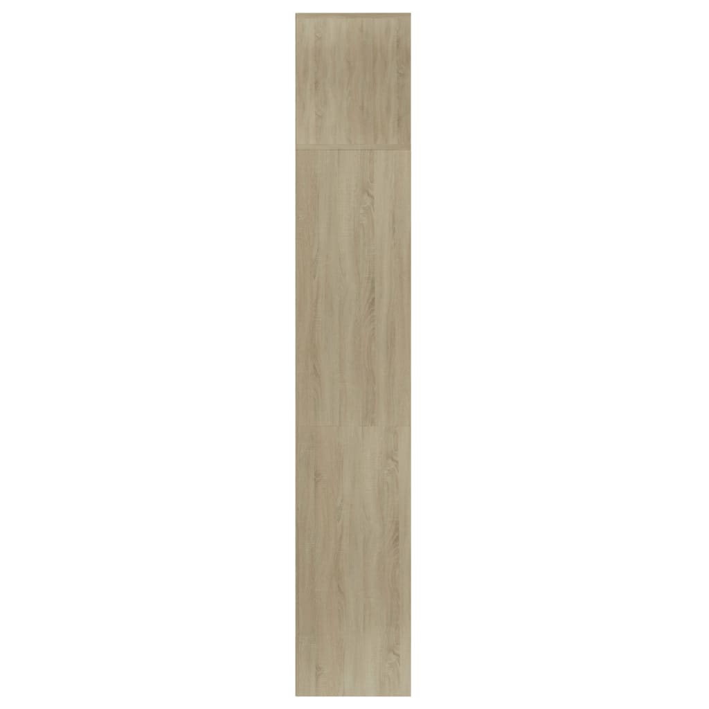 vidaXL 3-cz. regał na książki/ półka pod TV, dąb sonoma, 180x30x180 cm