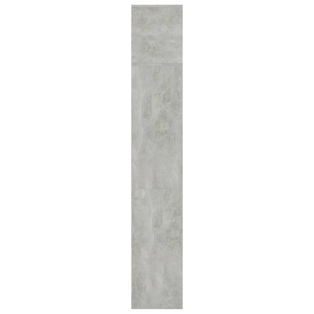vidaXL 3-cz. regał na książki/półka pod TV, kolor betonu 180x30x180 cm