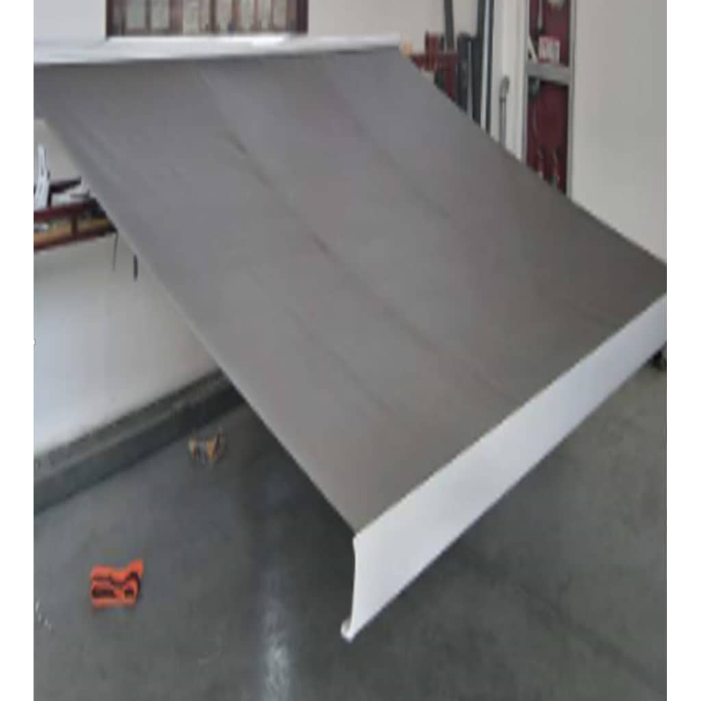 vidaXL Rama manualnej markizy 5 x 3 m antracytowy