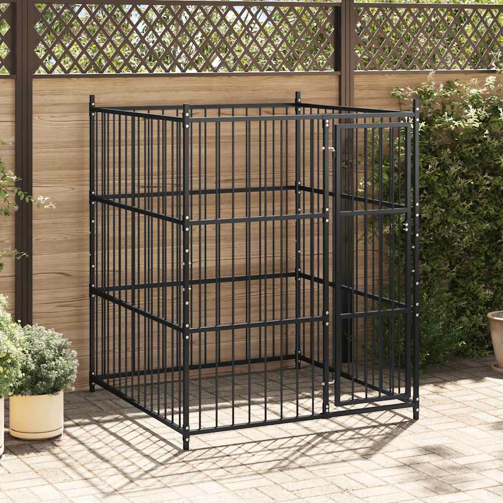 vidaXL Kojec dla psa, 150 x 150 x 185 cm