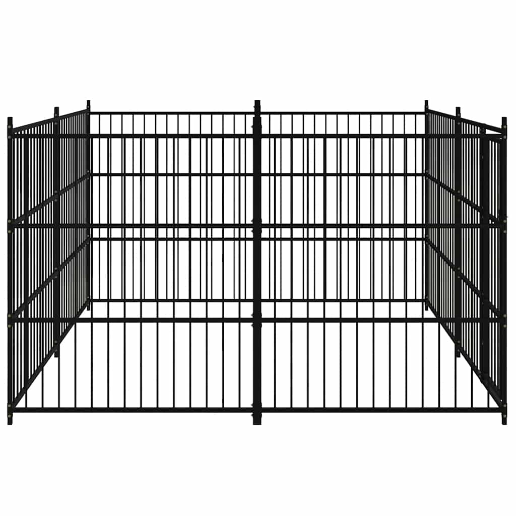 vidaXL Kojec zewnętrzny dla psa, 300 x 300 x 185 cm