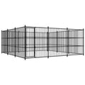 vidaXL Kojec zewnętrzny dla psa, 450 x 450 x 185 cm
