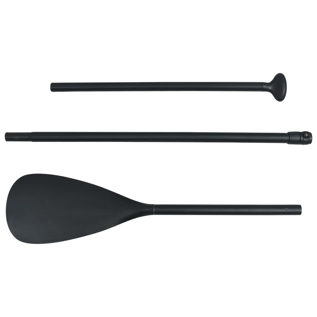 vidaXL Wiosło do SUP, 215 cm, aluminiowe, czarne