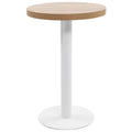 vidaXL Stolik bistro, jasnobrązowy, 50 cm, MDF