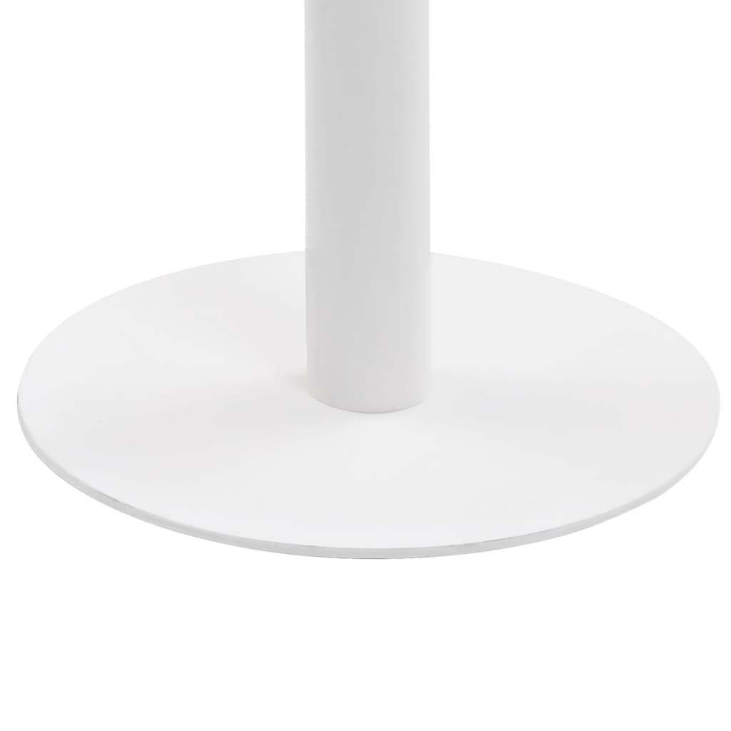 vidaXL Stolik bistro, jasnobrązowy, 80 cm, MDF