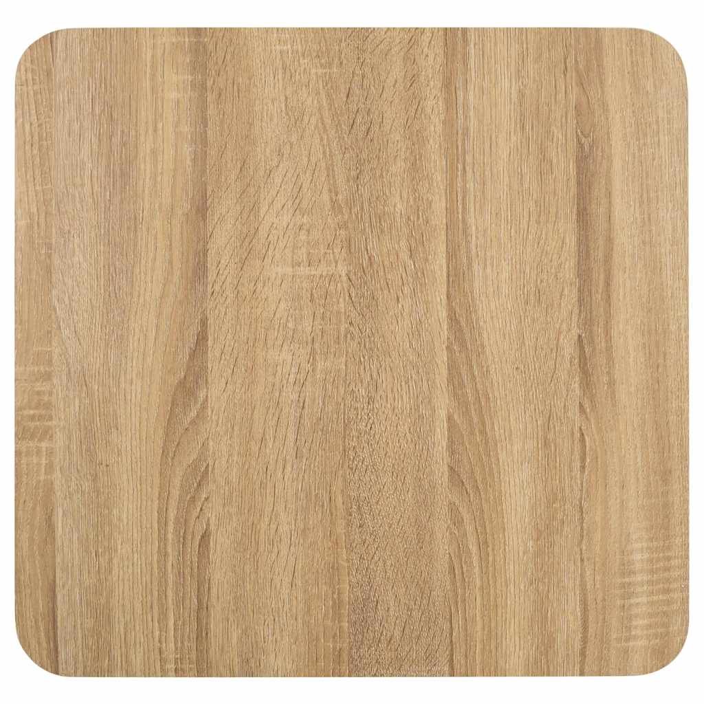vidaXL Stolik bistro, jasnobrązowy, 50x50 cm, MDF
