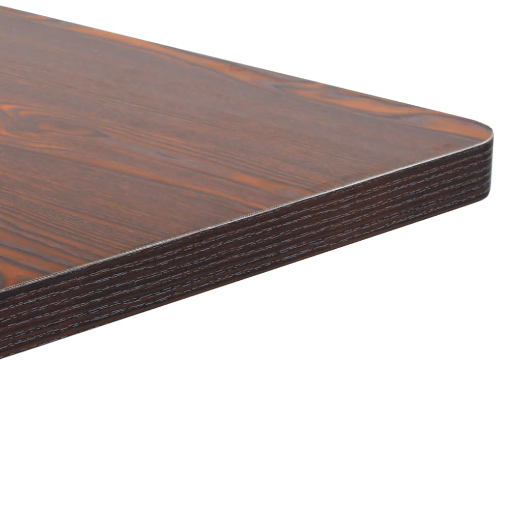 vidaXL Stolik bistro, ciemnobrązowy, 60x60 cm, MDF