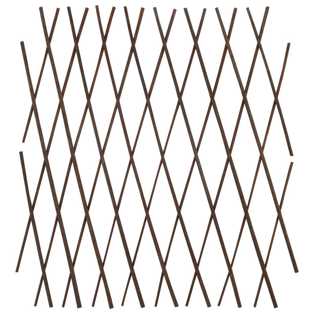 vidaXL Płot kratka z wierzby, 5 szt., 180 x 60 cm