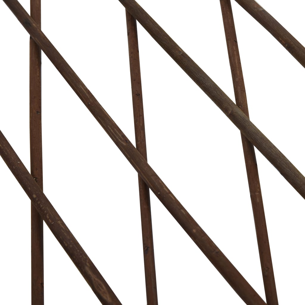 vidaXL Płot kratka z wierzby, 5 szt., 180 x 60 cm