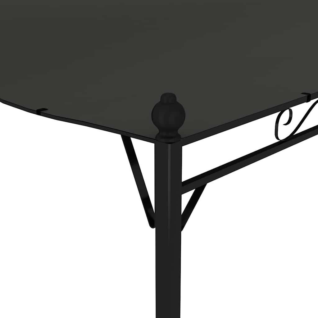 vidaXL Zadaszenie, 3 x 2,4 m, antracytowe