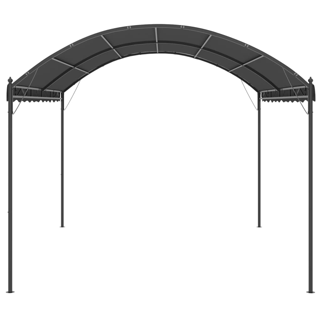 vidaXL Zadaszenie, 3x4 m, antracytowe