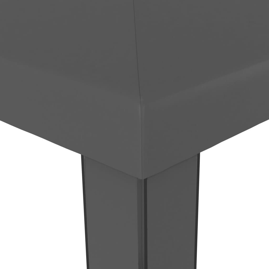 vidaXL Altana z podwójnym dachem, 3x6 m, antracytowa