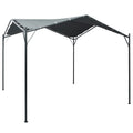 vidaXL Altana/namiot ogrodowy, 3x3 m, stal, antracytowy