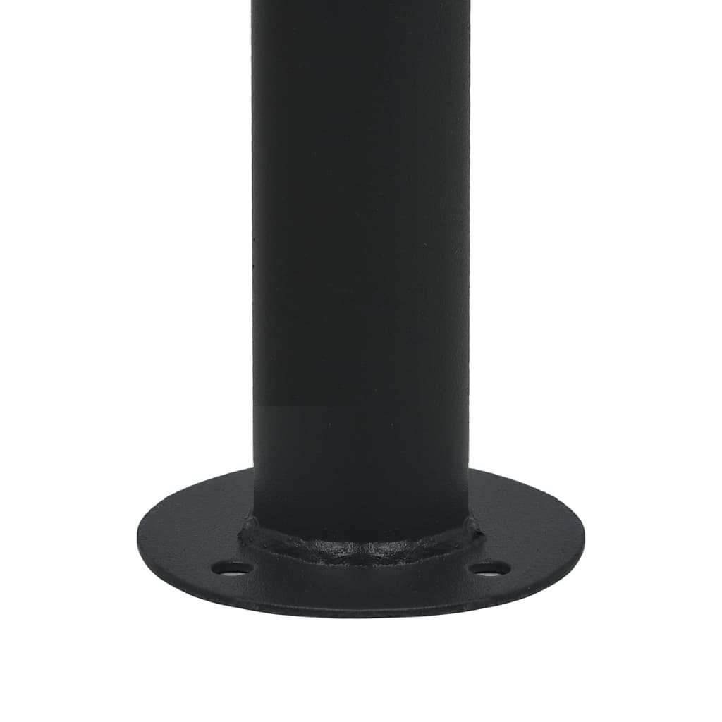 vidaXL Altana/namiot ogrodowy, 3x3 m, stal, antracytowy