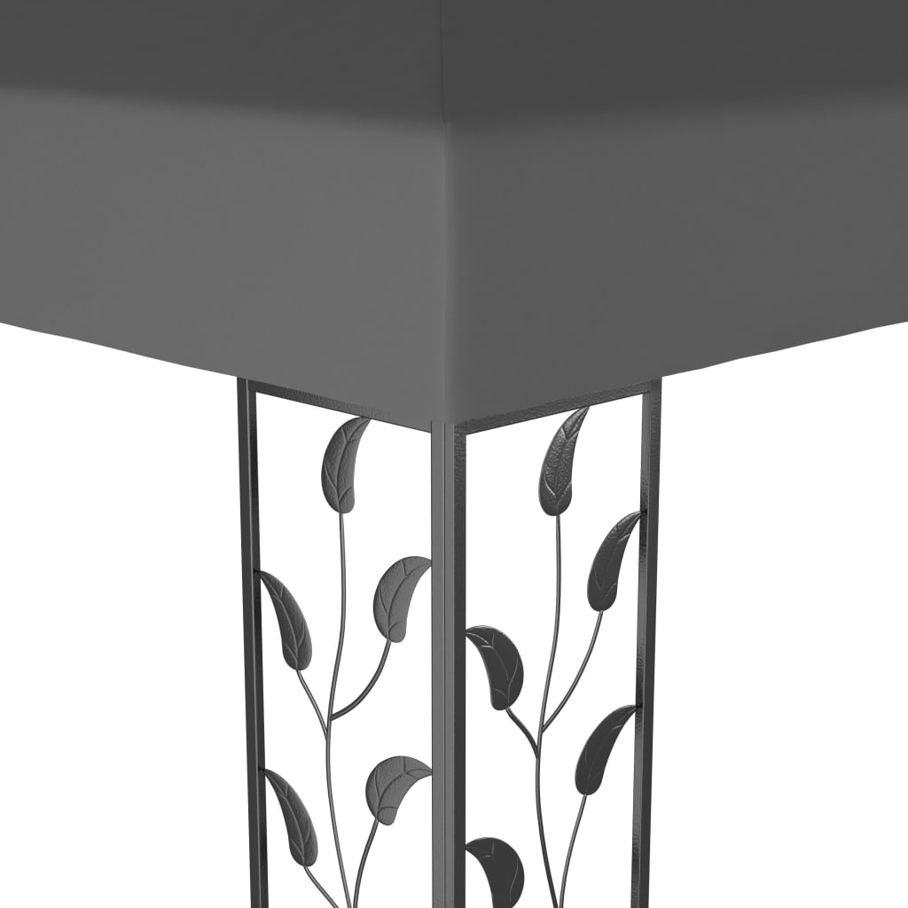 vidaXL Altana, 3 x 6 m, antracytowa