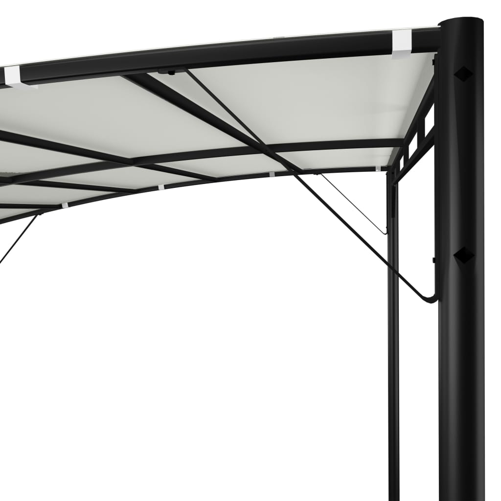 vidaXL Zadaszenie ogrodowe, 3 x 3 x 2,55 m, kremowe