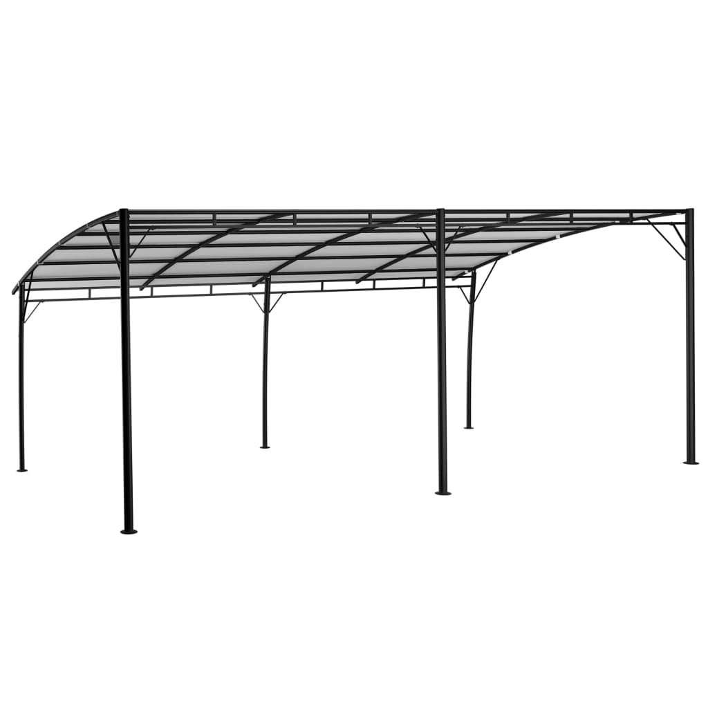vidaXL Zadaszenie ogrodowe, 6 x 3 x 2,55 m, kremowe
