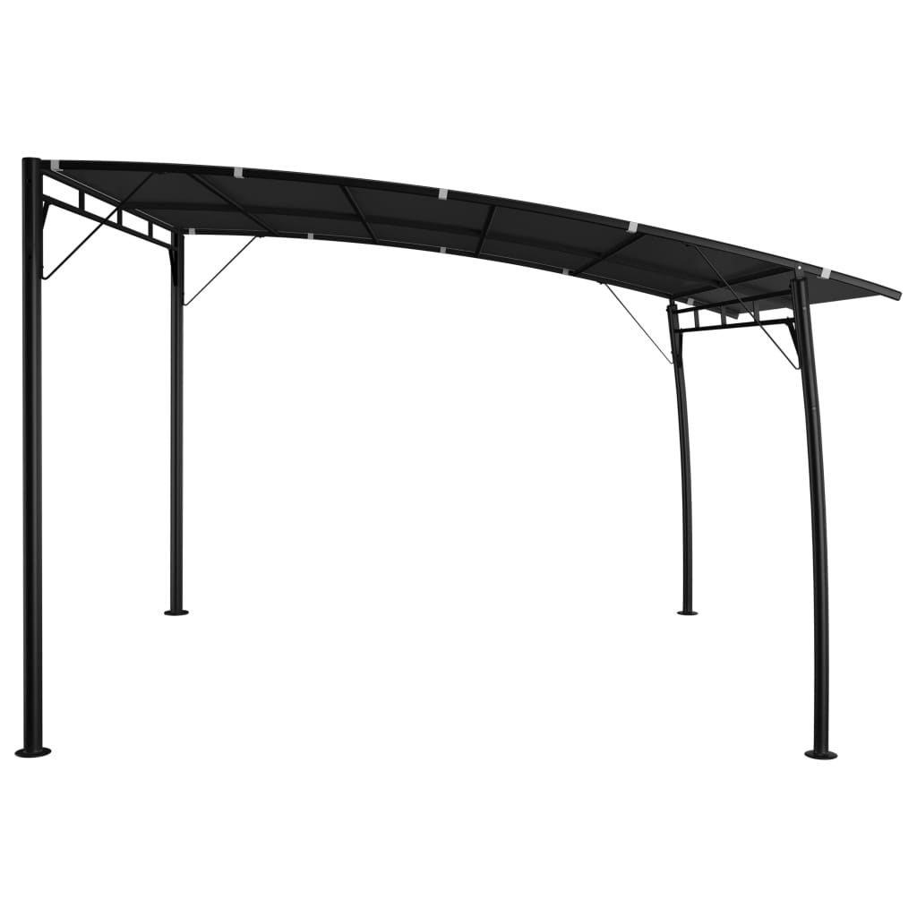 vidaXL Zadaszenie ogrodowe, 3 x 3 x 2,55 m, antracytowe