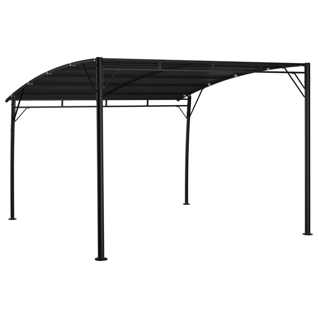 vidaXL Zadaszenie ogrodowe, 3 x 3 x 2,55 m, antracytowe