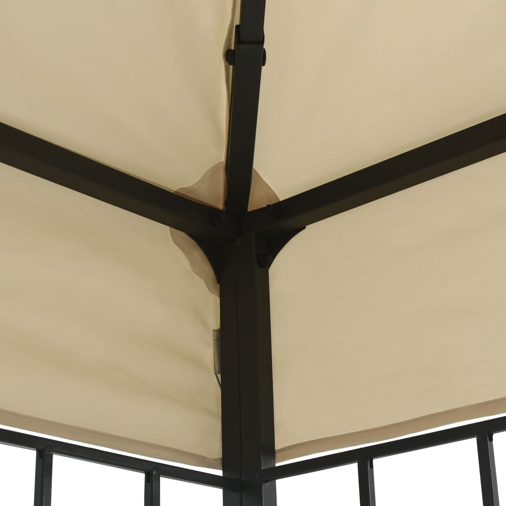 vidaXL Altana, 3 x 6 m, kremowa