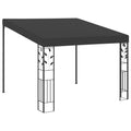 vidaXL Altana przyścienna, 3 x 3 x 2,5 m, antracytowa