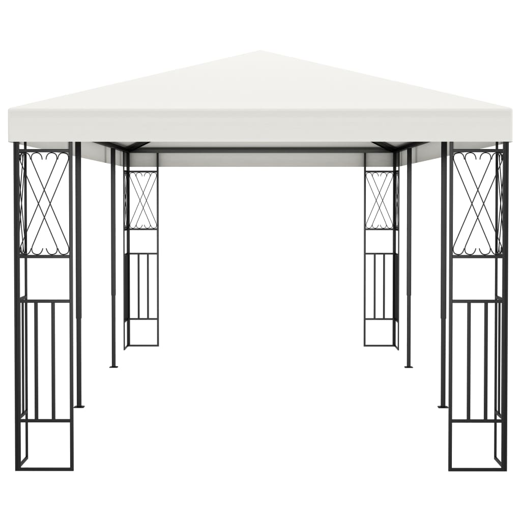vidaXL Altana, 3 x 6 m, kremowa, tkanina