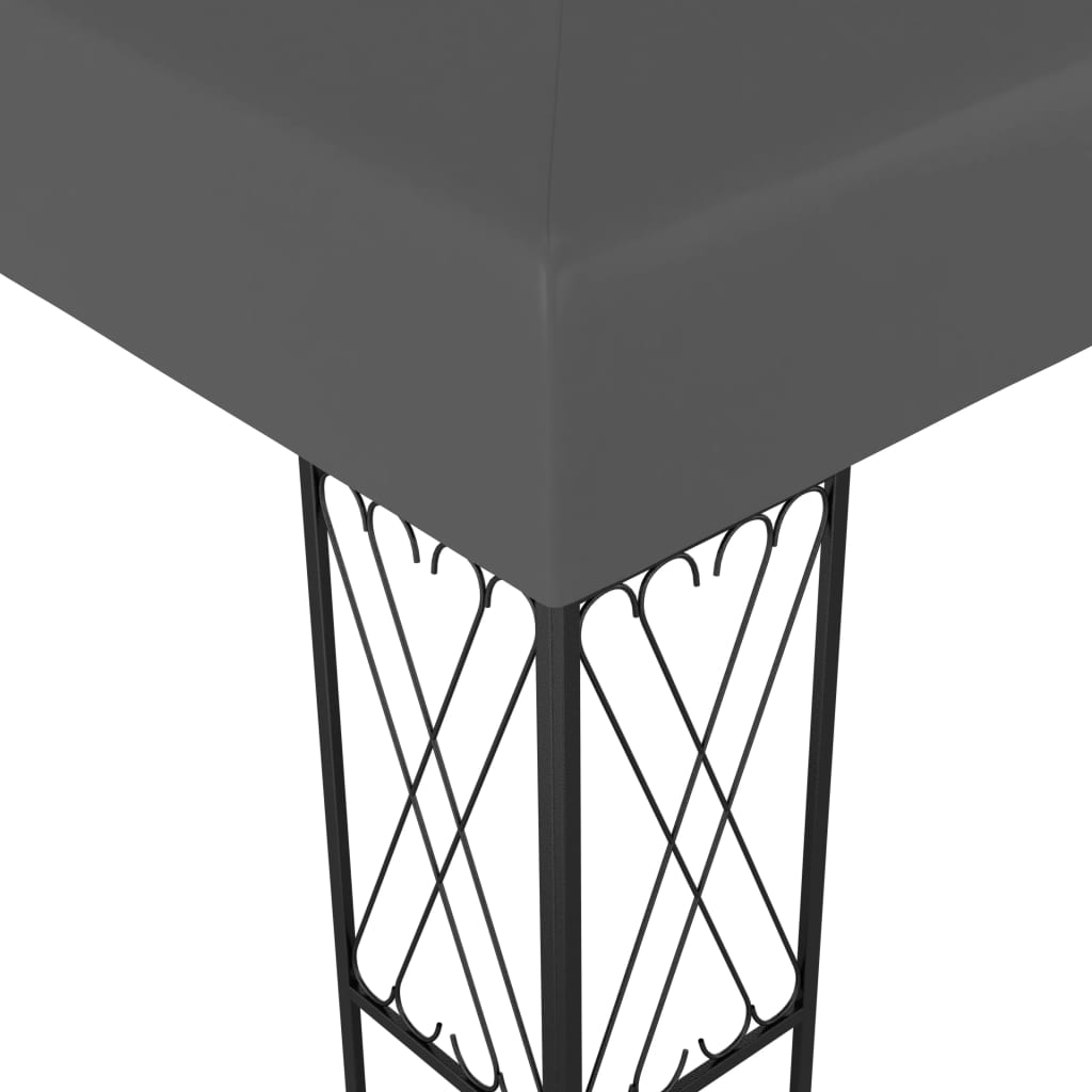 vidaXL Altana, 3 x 6 m, antracytowa, tkanina