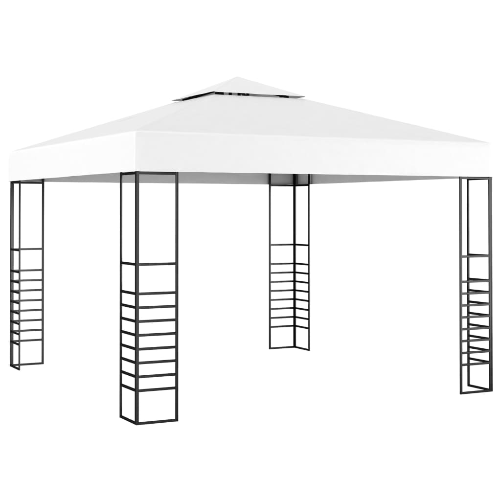 vidaXL Namiot ogrodowy, 3 x 3 m, biały
