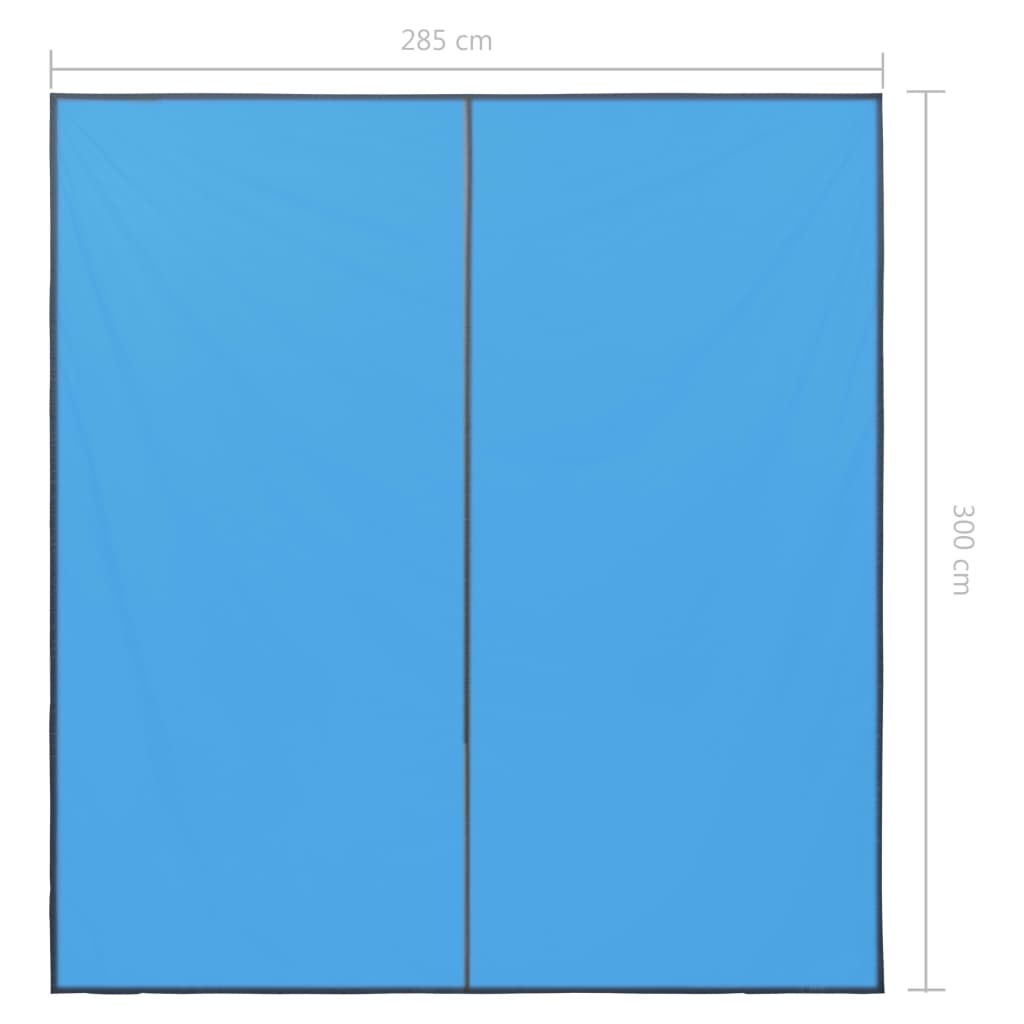 vidaXL Płachta biwakowa, 3x2,85 m, niebieska