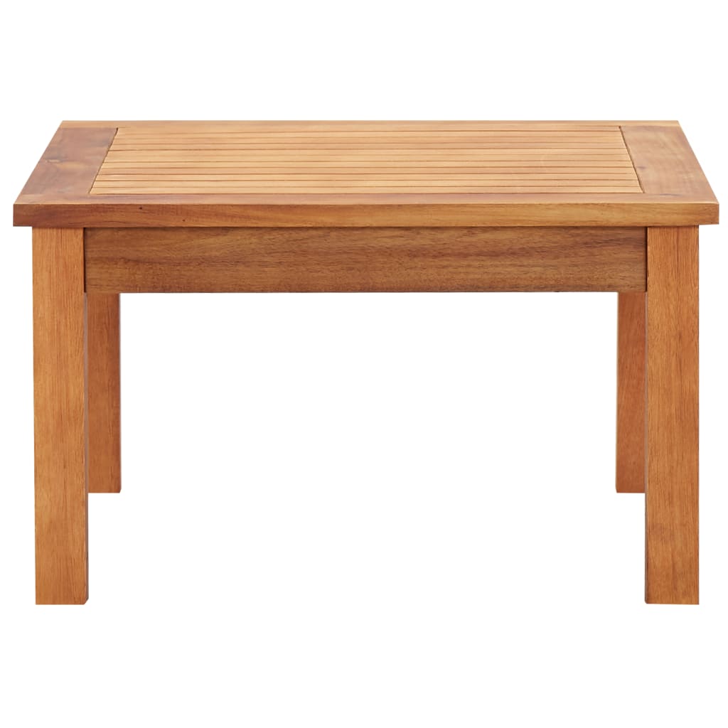 vidaXL Ogrodowy stolik kawowy, 60x60x36 cm, lite drewno akacjowe