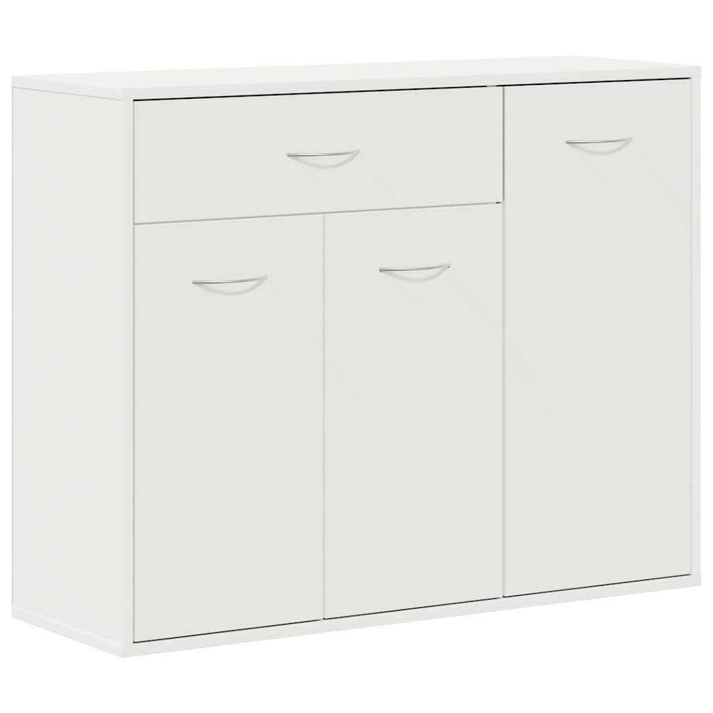 vidaXL Szafka, biała, 88x30x70 cm, materiał drewnopochodny