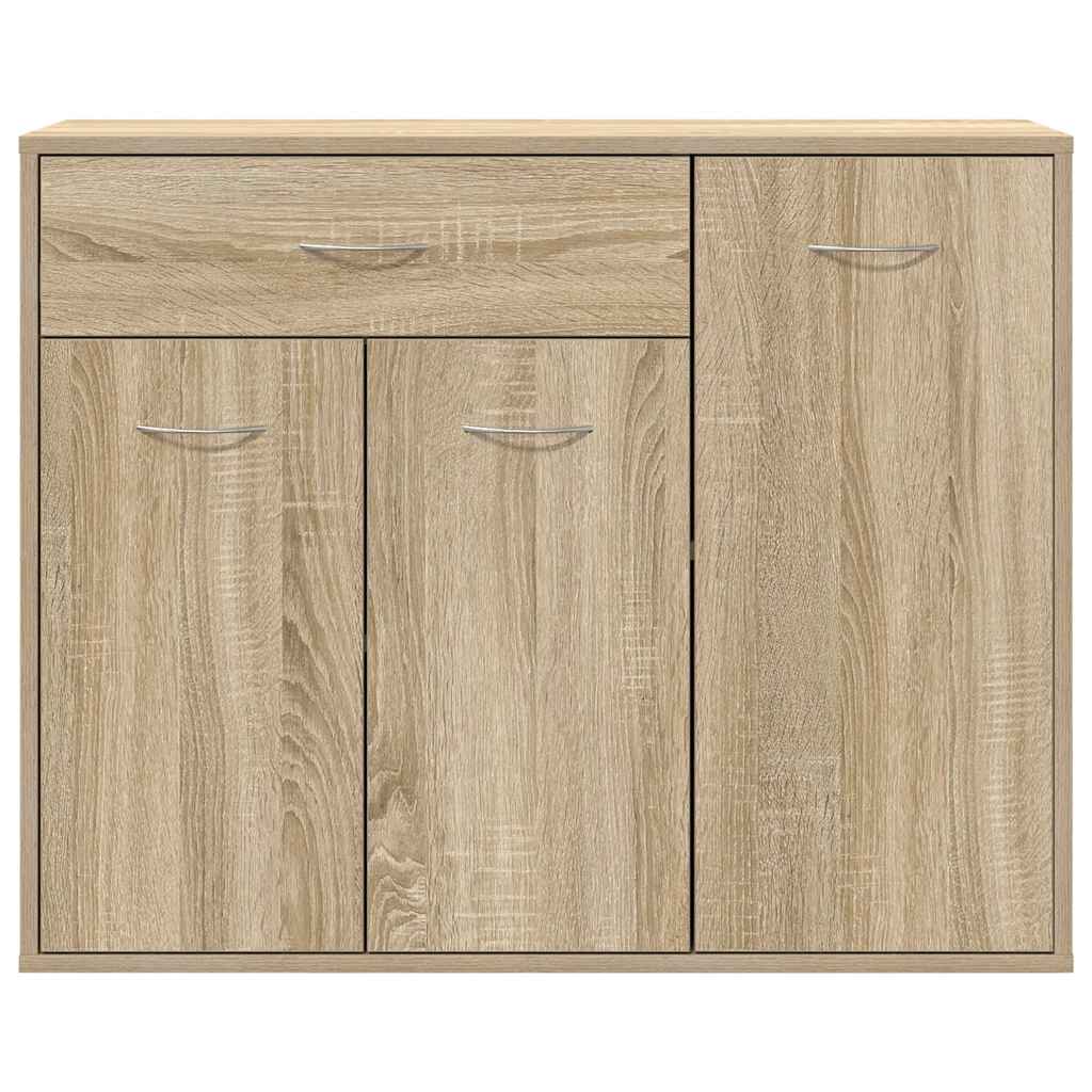vidaXL Szafka, dąb sonoma, 88x30x70 cm, materiał drewnopochodny