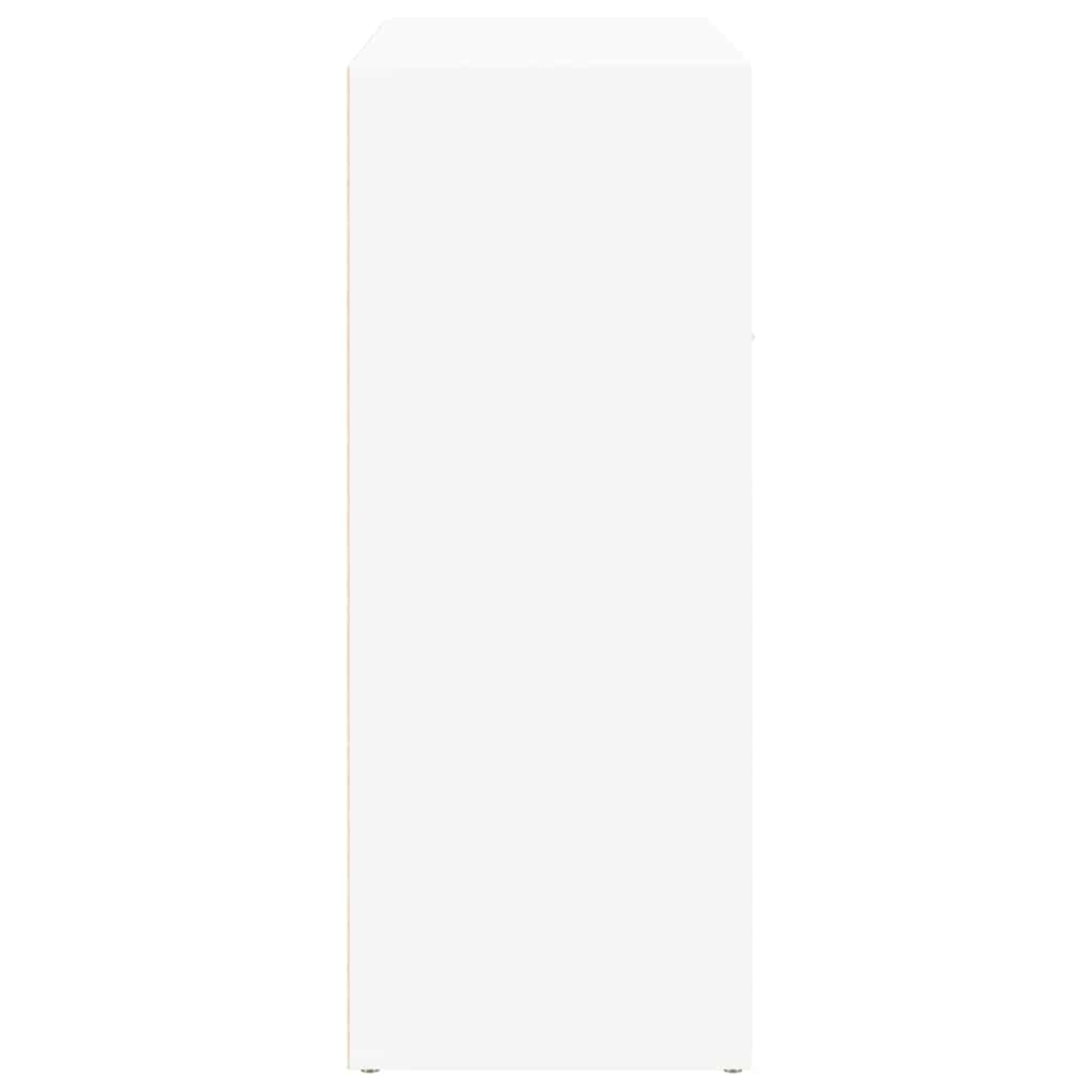 vidaXL Szafka, biała, 60x30x75 cm, materiał drewnopochodny