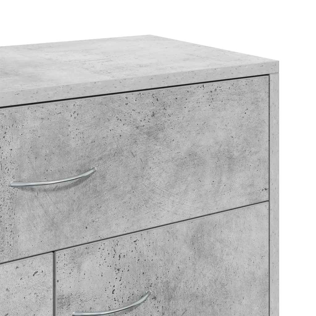 vidaXL Szafka, betonowa szarość, 60x30x75 cm, materiał drewnopochodny