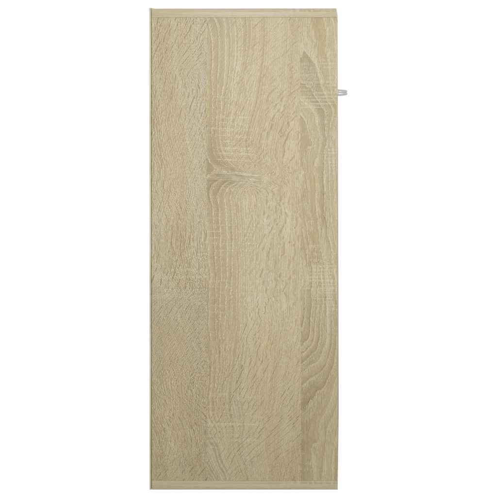 vidaXL Szafka, kolor dąb sonoma, 60x30x75 cm, materiał drewnopochodny