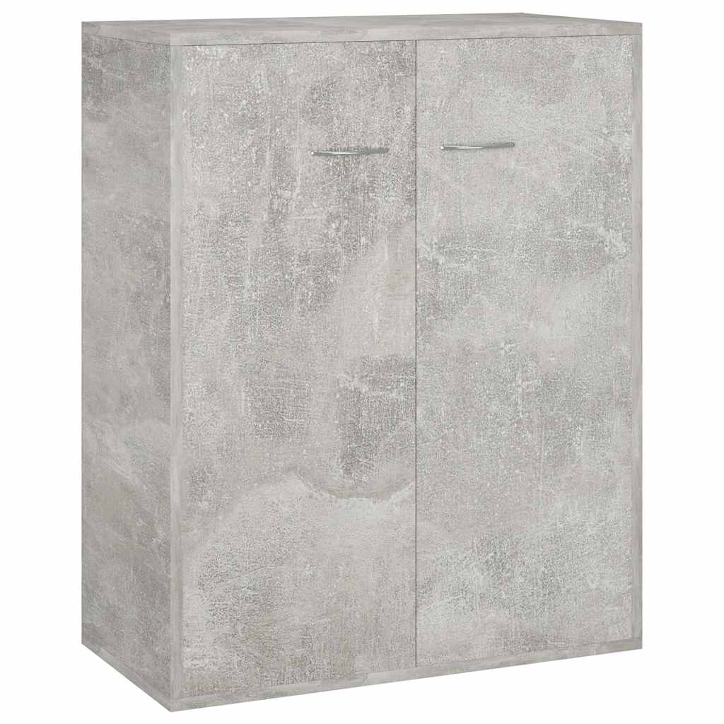 vidaXL Szafka, betonowa szarość, 60x30x75 cm, materiał drewnopochodny