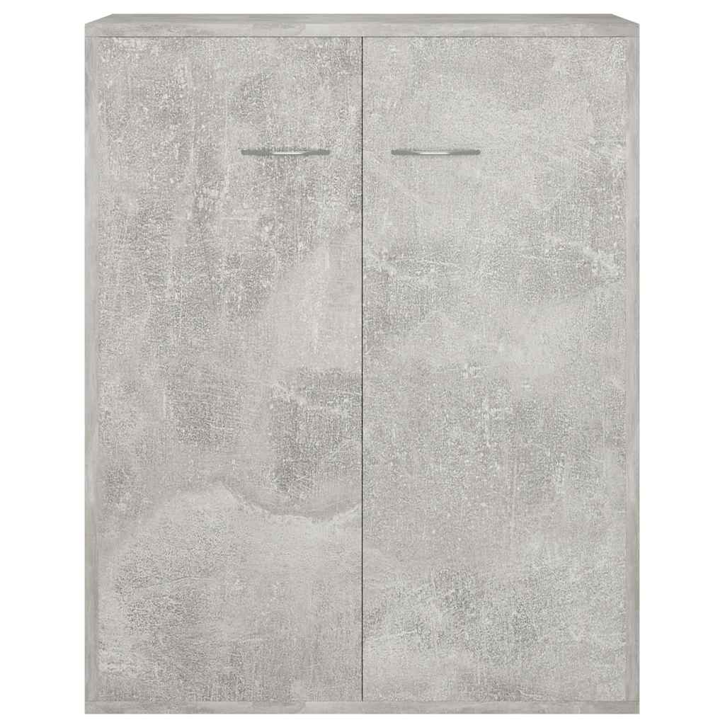 vidaXL Szafka, betonowa szarość, 60x30x75 cm, materiał drewnopochodny