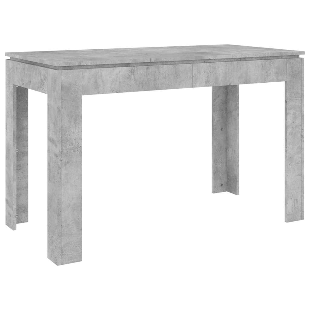 vidaXL Stół jadalniany, betonowy szary, 120x60x76 cm
