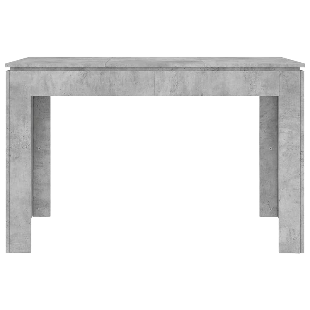 vidaXL Stół jadalniany, betonowy szary, 120x60x76 cm