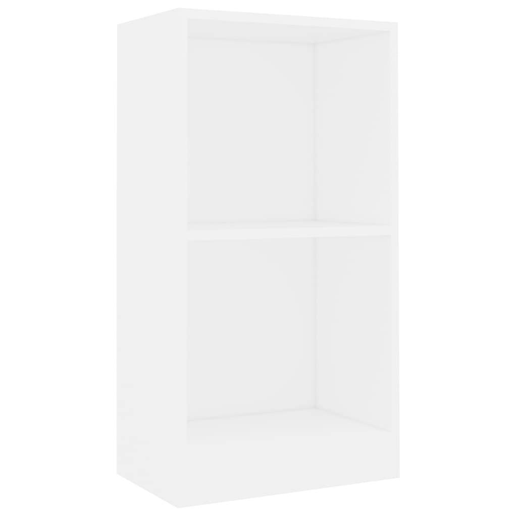 vidaXL Regał, biały, 40x24x75 cm, materiał drewnopochodny