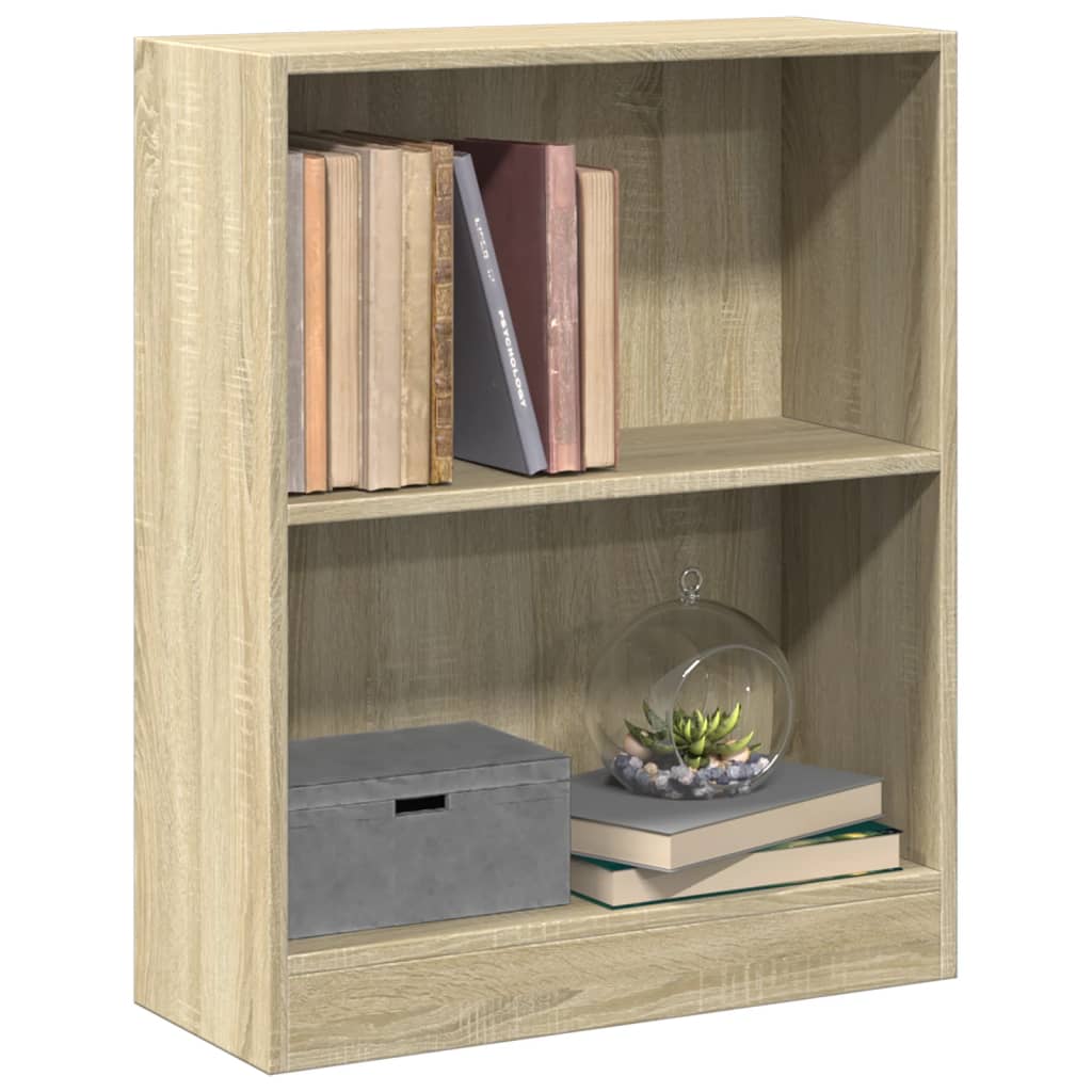 vidaXL Szafka, dąb sonoma, 60x24x76 cm, materiał drewnopochodny